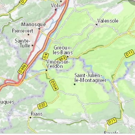 Hébergement de vacances L'agréable Maison Du Verdon Gréoux-les-Bains